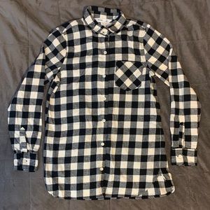 Old Navy “The Tunic Shirt” black and white size XS